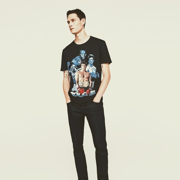 Zara Other - Zara Man, Rocky V blackt-shirt